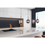 Dieter Knoll viseča Svetilka 15345-4lu Blacky | Shoptok.si