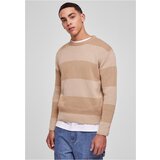 UC Men Heavy Oversized Striped Sweatshirt warmsand/wetsand cene