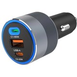 forcell F-ENERGY Alu - auto punjač 85W PD+QC4.0+SAM SFC 2.0, 2xUSB C+USB A | shoptok.hr