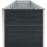 Povišena vrtna gredica pocinčani čelik 480x80x77 cm antracit | shoptok.hr