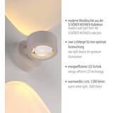 SCHÖNER WOHNEN 19331-39 - LED zidno svetlo CHIA 2xLED/2W/230V sivo | Eponuda.com