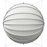  Kupališni šator Siva i narančasta 592 x 590 x 275 cm | shoptok.hr