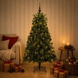  Umjetno božićno drvce s nogom 300 LED lampica | shoptok.hr