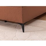 Ropez Narančasti boxspring krevet s prostorom za odlaganje 140x200 cm Ornes – | shoptok.hr