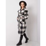 LAKERTA Coat-LK-PL-508286.17X-white-black | Shoptok.si