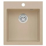 Alveus 1133431 - Kuhinjski sudoper CORTINA 50x45 cm granit/bež Cene