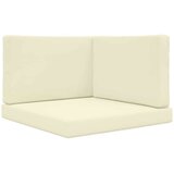  Zunanja blazina za kavč 3 pcs krema Poliester, (5000202478) | Shoptok.si