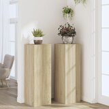  Stalci za biljke 2 kom boja hrasta 33 x 33 x 100 cm drveni | shoptok.hr