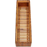vidaXL Visoka greda 100x30x25 cm trden akacijev les | Shoptok.si