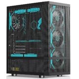 Stars Solutions B01 Crno, Metal Mesh, 4x 12cm ARGB Kuciste Cene