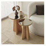 Hanah home Club set stolova Luna 2, 2 dijela, bronzana boja | Eponuda.ba