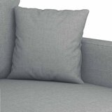  Trosjed od tkanine svjetlosivi 180 cm | shoptok.hr