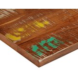 Stolna ploča 60x60x3,8 cm četvrtasta masivno obnovljeno drvo | shoptok.hr