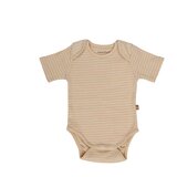  Lunilou - Rebrasti bodi kratki rukav s prugama, Off White/ Brazilian Sand | shoptok.hr