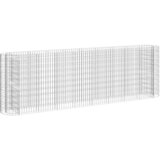 Furnova Visoka greda gabion pocinkano železo 330x50x100 cm, (21921004) | Shoptok.si