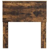  Uzglavlje s uzglavljem Dimljeni hrast 80 cm Konstruirano drvo | shoptok.hr