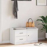 vidaXL Klupa za predsoblje SANDNES 87x40x50 cm od masivne borovine | shoptok.hr