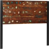  Uzglavlje kreveta 120 cm Puno obrađeno drvo i željezo | shoptok.hr