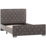 vidaXL Okvir za krevet od tkanine sivi 100 x 200 cm | shoptok.hr