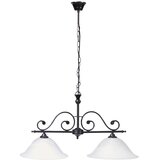 Rabalux dorothea visilica E27 2x60W m. crna klasična rasveta | Eponuda.com