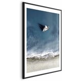  Plakat - Yacht on the Sea 40x60 Crni okvir s margom | shoptok.hr