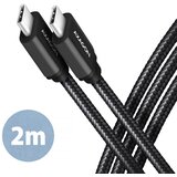 Axagon BUCM3-CM20AB USB-C na USB-C kabel 2 m, USB 3.2 Gen 1, 60 W Cijene
