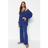 Trendyol Two-Piece Set - Dark blue - Oversize Cene