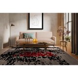 Kayoom PREPROGA Naila 300 Schwarz / Rot 120/170 cm tkano rdeča, črna | Shoptok.si