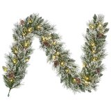  Girlanda vandans led zelena sa snegom 30l tips 100 na baterije 180x20cm | Eponuda.com