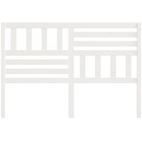  Uzglavlje za krevet bijelo 126 x 4 x 100 cm od masivne borovine | shoptok.hr