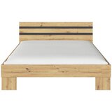 XXXL Postelja Foster, Hrast, Siva, 160x200 | Shoptok.si