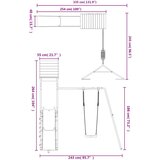 Vanjski Zunanje igralo trdna borovina, (20795265) | Shoptok.si
