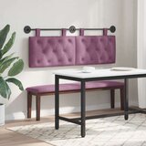  Držeće uzglavlje Zidne Ljubičasta 130 x 55 x 7 cm Baršun - Ljubičasta 120 cm bez LED | shoptok.hr