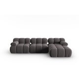 Micadoni Home Tamno siva baršunasta sofa 285 cm Bellis – | shoptok.hr