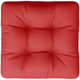 vidaXL Blazina za palete rdeča 58x58x10 cm blago | Shoptok.si