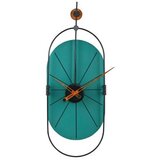 WALLXPERT dekorativni metalni zidni sat sntr green | ePonuda.com