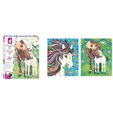 Janod pobarvanka po številkah z vodenimi barvicami horses | Shoptok.si