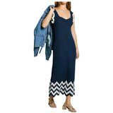 PepeJeans Dolge obleke PL953717 588 Modra | Shoptok.si