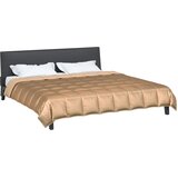  Ljetni pokrivač Zlatno 200 x 200 cm Saten i mikrovlakna | shoptok.hr