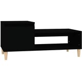  Stolić za kavu crni 100 x 50 x 45 cm od konstruiranog drva Crna | Shoptok.si