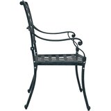  Vrtna stolica 2 pcs Zelena 56 x 55 x 92.5cm Aluminij | shoptok.hr