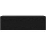  Kupaonski zidni ormarić crni 100x25x30 cm izrađeno drvo | shoptok.hr
