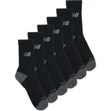 ACTIVE CUSHION CREW SOCKS 3 PACKS Crna