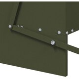 Feeder s nogom za piliće Maslinasto zelena 75 x 53 x 20,5 cm | Eponuda.com