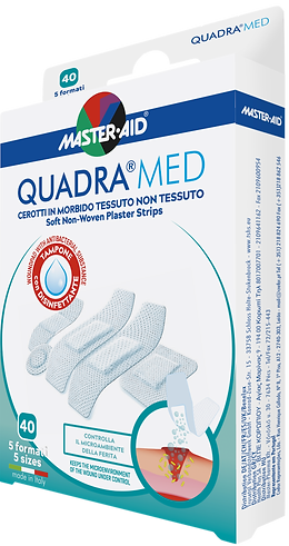 Quadra Med Náplasti jemné 40 ks 5 velikostí