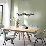 SCHÖNER WOHNEN 14504-18 - led luster na sajli dubai 13xG9/3W/230V crna/zadimljena | Eponuda.com