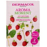Dermacol Aroma Moment Wild Strawberries pena za kopel z vonjem gozdnih jagod 2x15 ml unisex | Shoptok.si