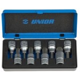 Unior ključevi nasadni sa imbus profilom, prihvat 1/2'', u metalnoj kutiji 607064 | ePonuda.com