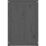  Kutija za rublje siva 44x44x66 cm od masivne borovine | shoptok.hr
