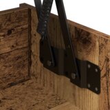  S policom s pohranom Staro drvo 102 x 50 x 52.5 cm Konstruirano drvo | shoptok.hr